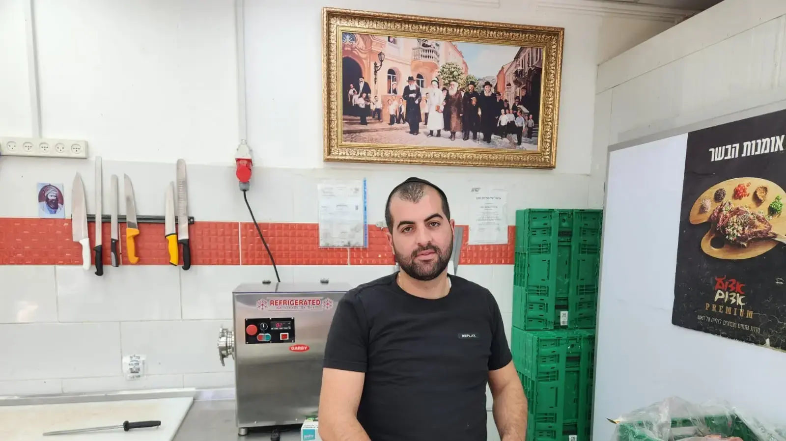 שניאור זלמן, בעל קצביה בצפת שניאור זלמן, בעל קצביה בצפת
