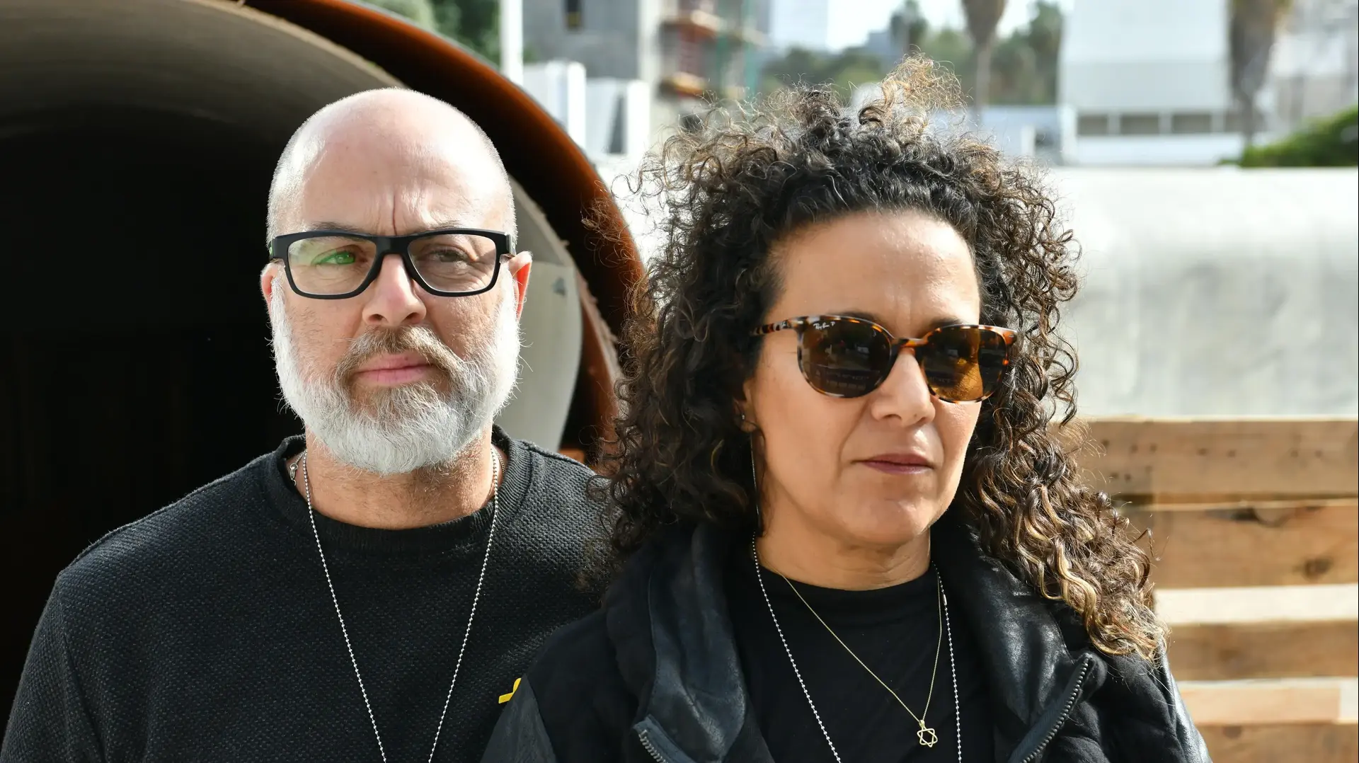 ניבה ושי ונקרט הורי החטוף עומר ונקרט ניבה ושי ונקרט הורי החטוף עומר ונקרט