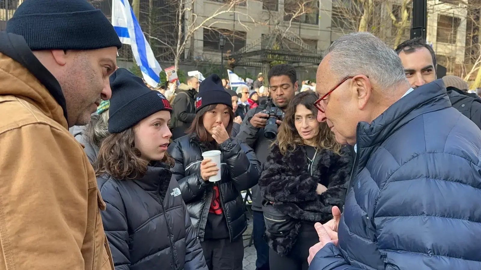 עצרת למען החטופים מול האו"ם בניו יורק עצרת למען החטופים מול האו"ם בניו יורק