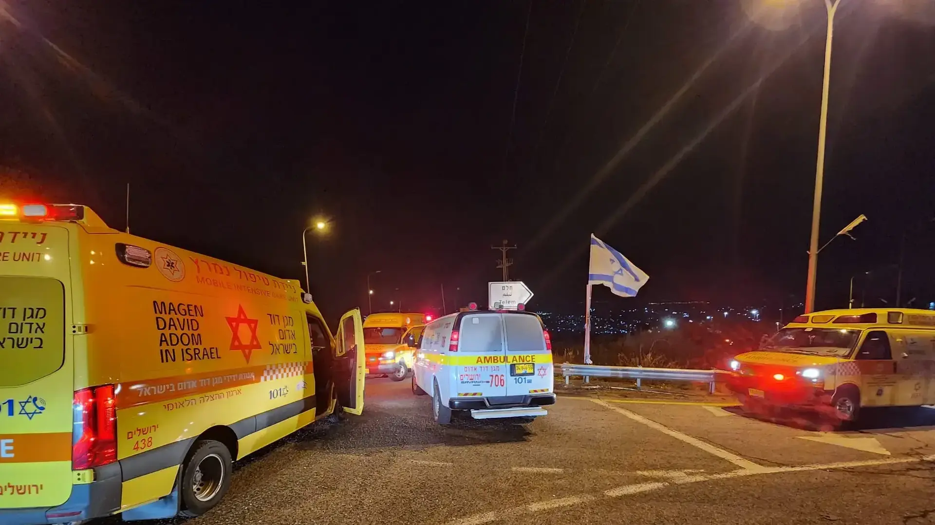 זירת הפיגוע ביישוב אדורה, דרום הר חברון. 12 בינואר 2024 זירת הפיגוע ביישוב אדורה, דרום הר חברון. 12 בינואר 2024