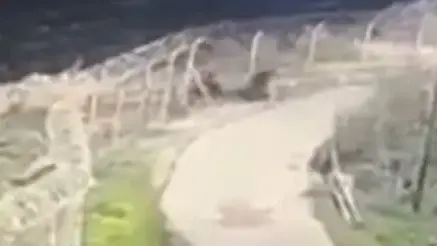 תיעוד חדירת המחבלים ליישוב אדורה שבדרום הר חברון. 12 בינואר 2024
