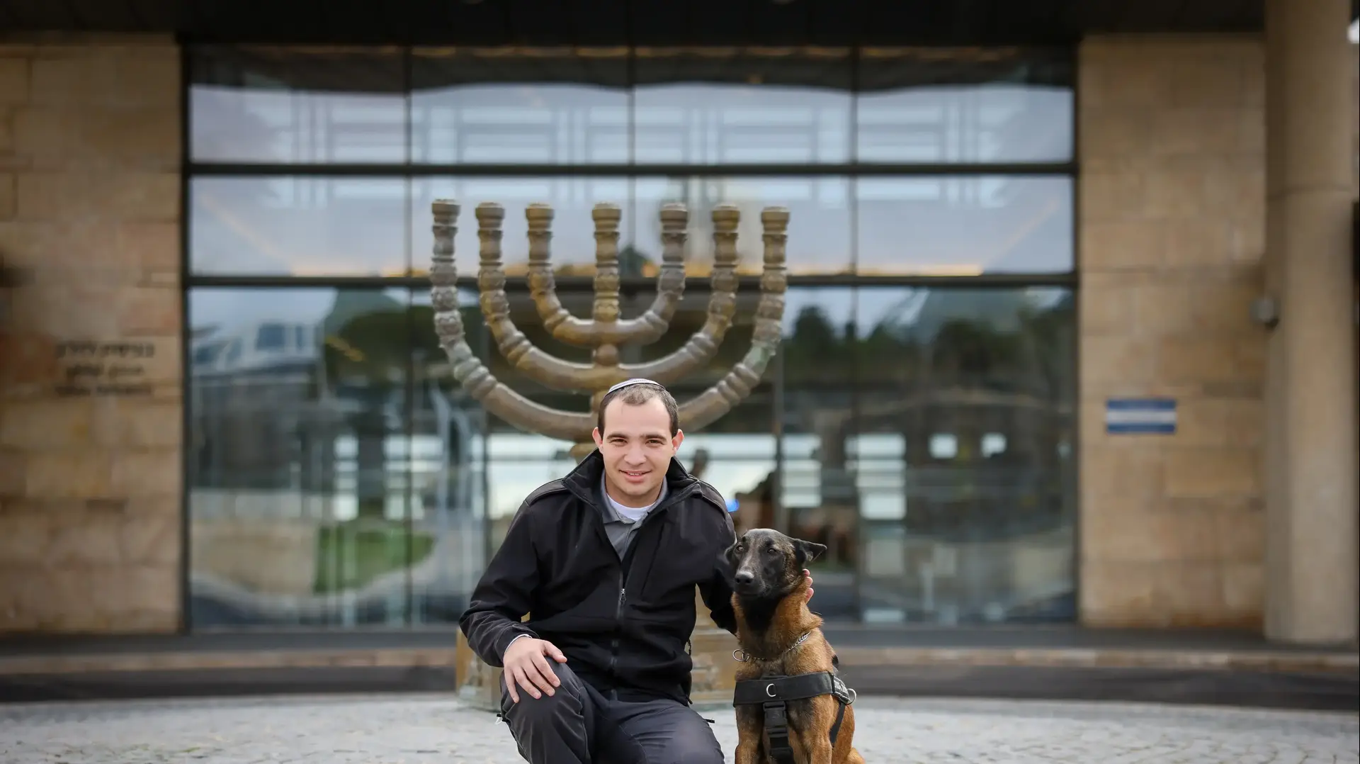רס"ל אברהם חיים פרידמן (אברומי) הצטרף למשמר הכנסת