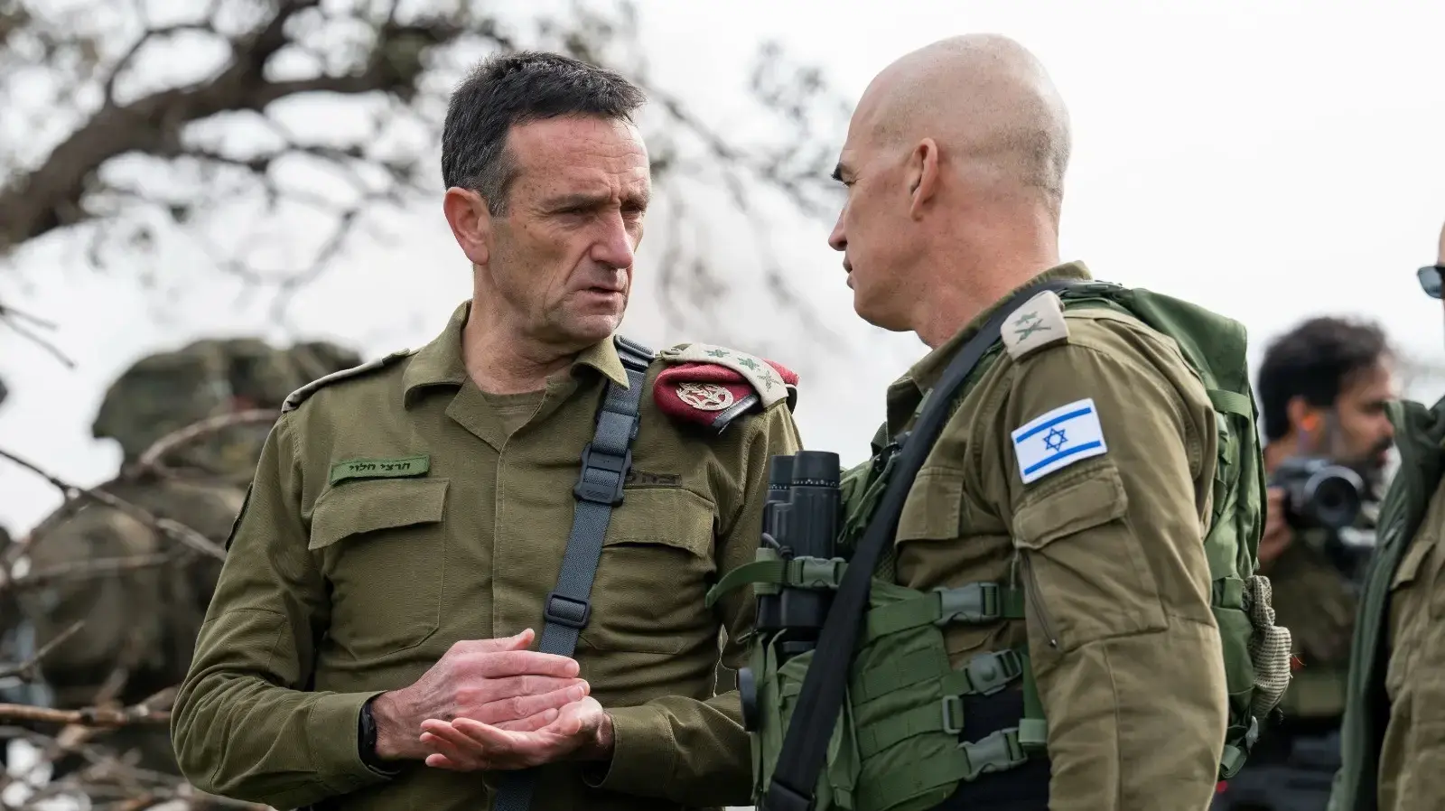 הרמטכ״ל הרצי הלוי בתרגיל מילואים בצפון. 17 בינואר 2024 הרמטכ״ל הרצי הלוי בתרגיל מילואים בצפון. 17 בינואר 2024