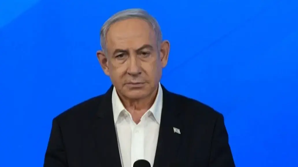 ראש הממשלה נתניהו במסיבת עיתונאים בקריה. 18.01.2024 ראש הממשלה נתניהו במסיבת עיתונאים בקריה. 18.01.2024