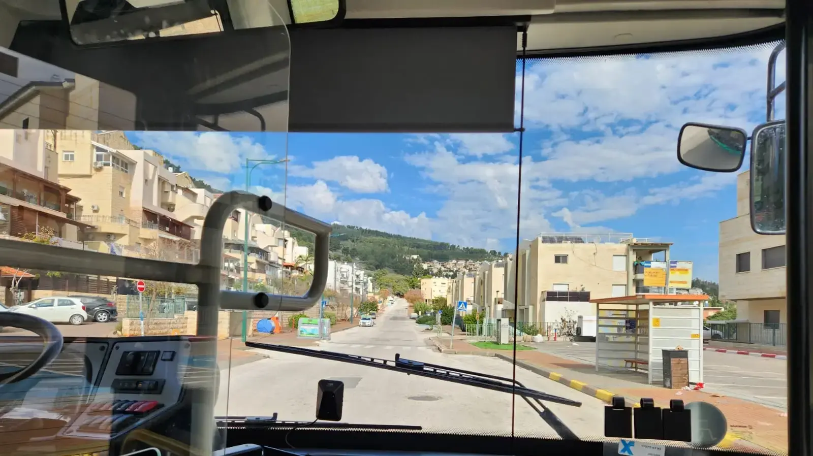 רחובות קרית שמונה ריקים מאדם . 22 בינואר 2024 רחובות קרית שמונה ריקים מאדם . 22 בינואר 2024