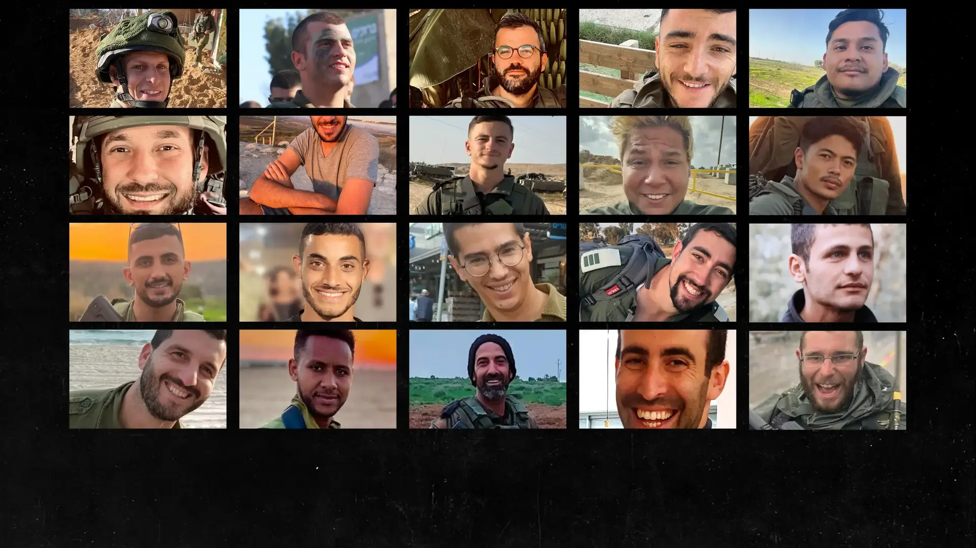 21 הנופלים באסון במרכז רצועת עזה 21 הנופלים באסון במרכז רצועת עזה
