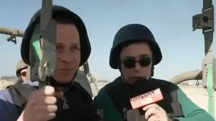 עמית סגל בן כספית בעזה