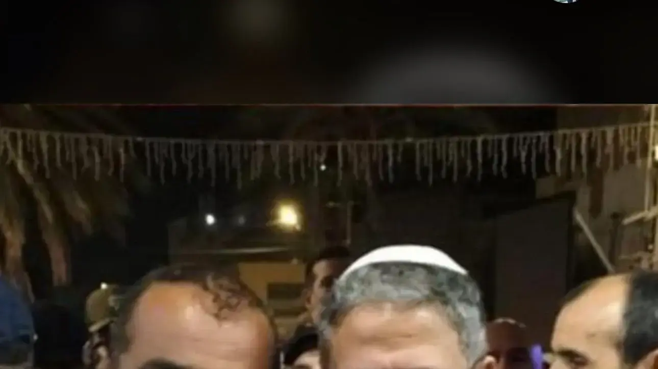 חבר הכנסת בן גביר וניצב דני לוי חבר הכנסת בן גביר וניצב דני לוי