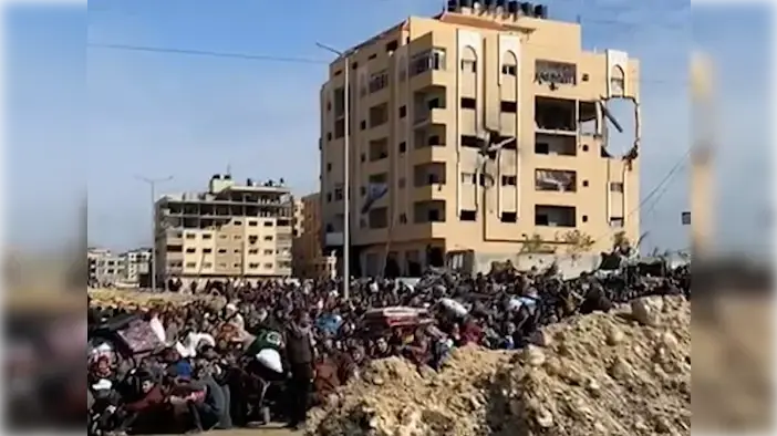 צה"ל פתח מסדרון הומניטירי לתושבי חאן יונס, 27 בינואר 2024 צה"ל פתח מסדרון הומניטירי לתושבי חאן יונס, 27 בינואר 2024