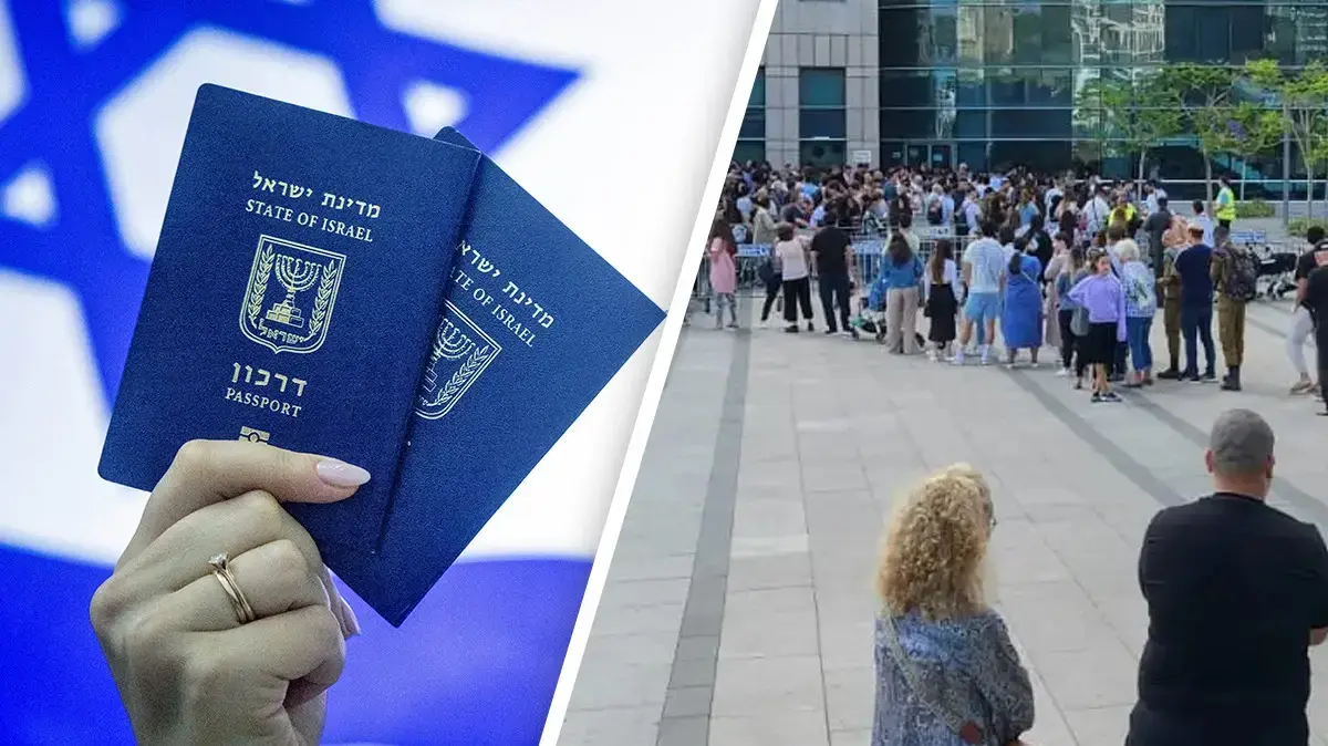 תור לחידוש דרכונים מחוץ ללשכת האוכלוסין וההגירה, דרכונים ישראליים תור לחידוש דרכונים מחוץ ללשכת האוכלוסין וההגירה, דרכונים ישראליים