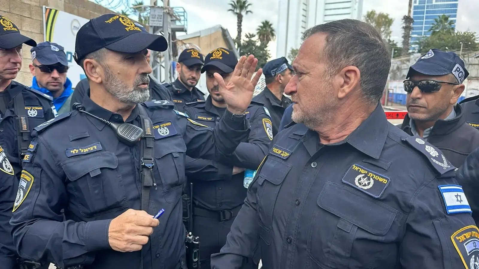 קובי שבתאי מפכ"ל המשטרה בזירת פיגוע, חיפה, 29 בינואר 2024 קובי שבתאי מפכ"ל המשטרה בזירת פיגוע, חיפה, 29 בינואר 2024