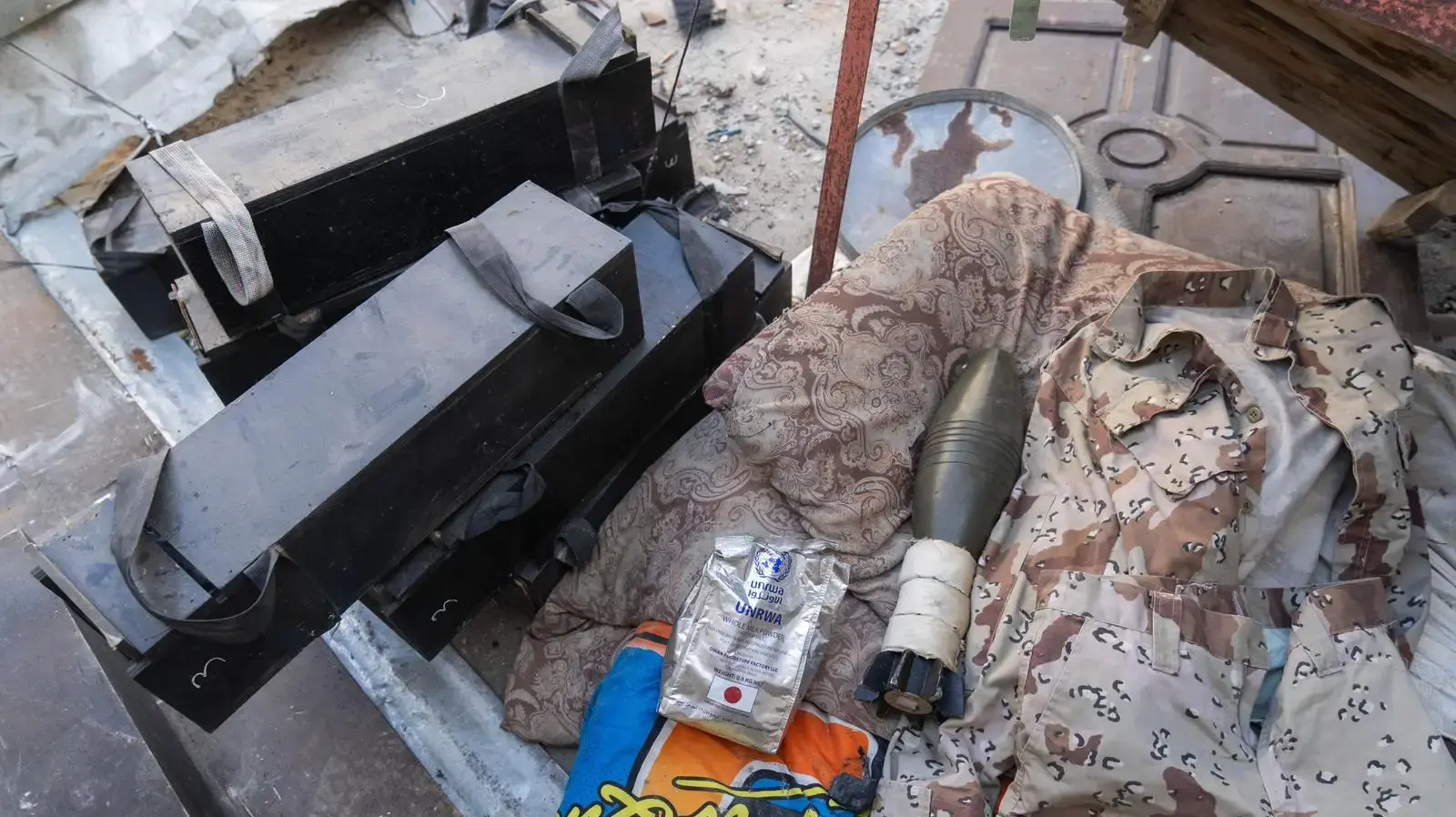 אמצעי הלחימה שאותרו על ידי צוות הקרב של חטיבה 55, פברואר 2024 אמצעי הלחימה שאותרו על ידי צוות הקרב של חטיבה 55, פברואר 2024