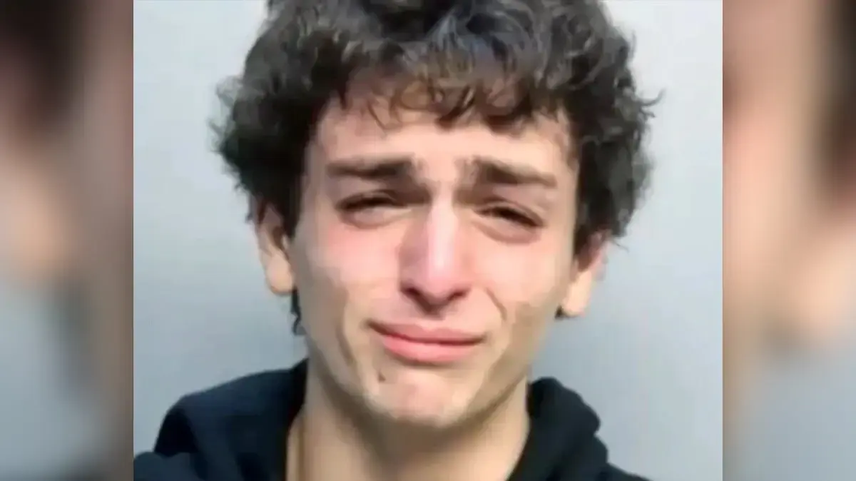 אברהם גיל, בנו של הקונסול במיאמי, אחרי מעצרו, ינואר 2024