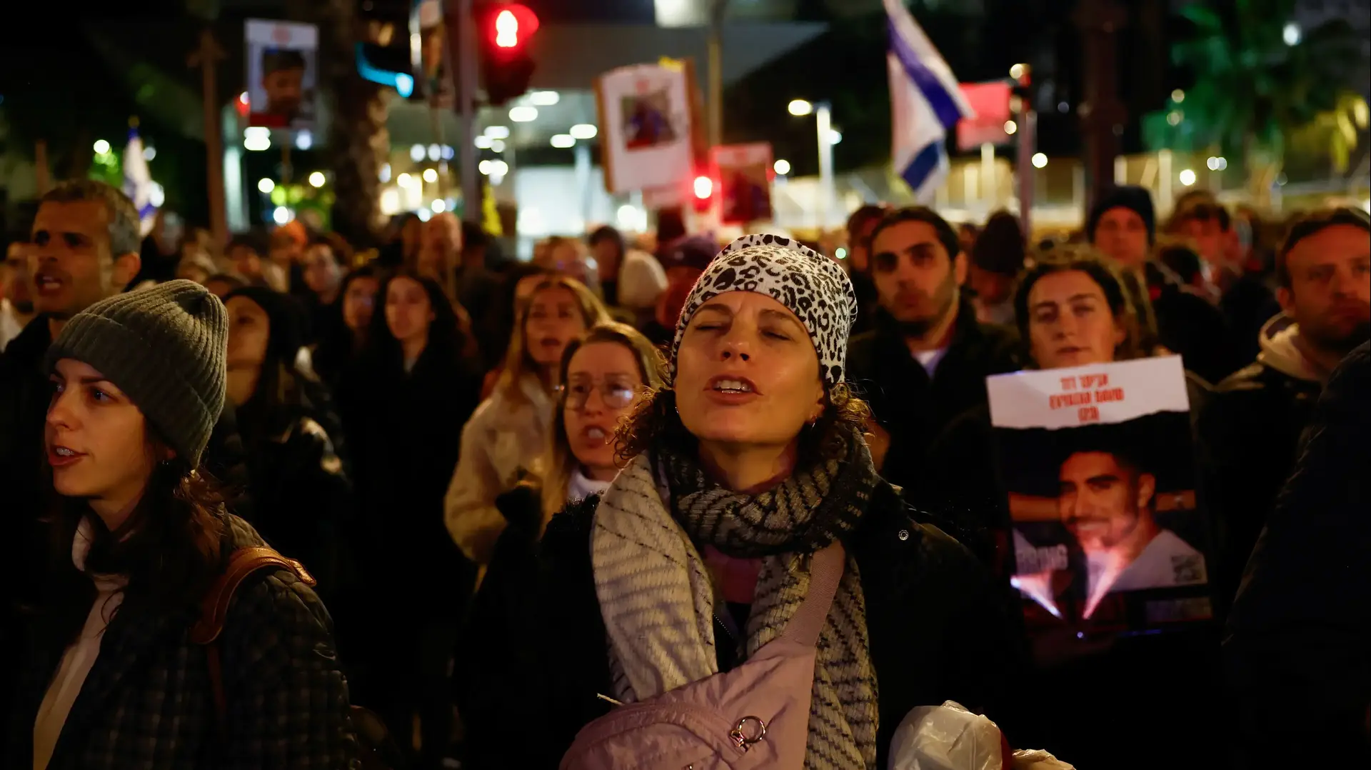 הפגנה למען שחרור החטופים בתל אביב, 3 בפברואר 2024 הפגנה למען שחרור החטופים בתל אביב, 3 בפברואר 2024