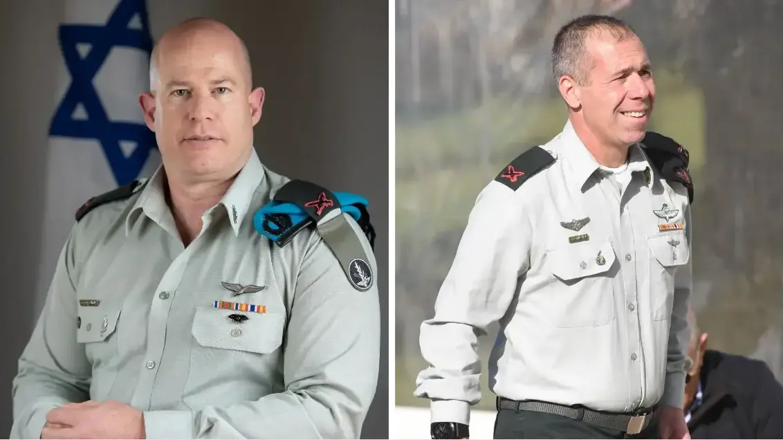 אלוף אבי גיל ואלוף הדי זילברמן אלוף אבי גיל ואלוף הדי זילברמן