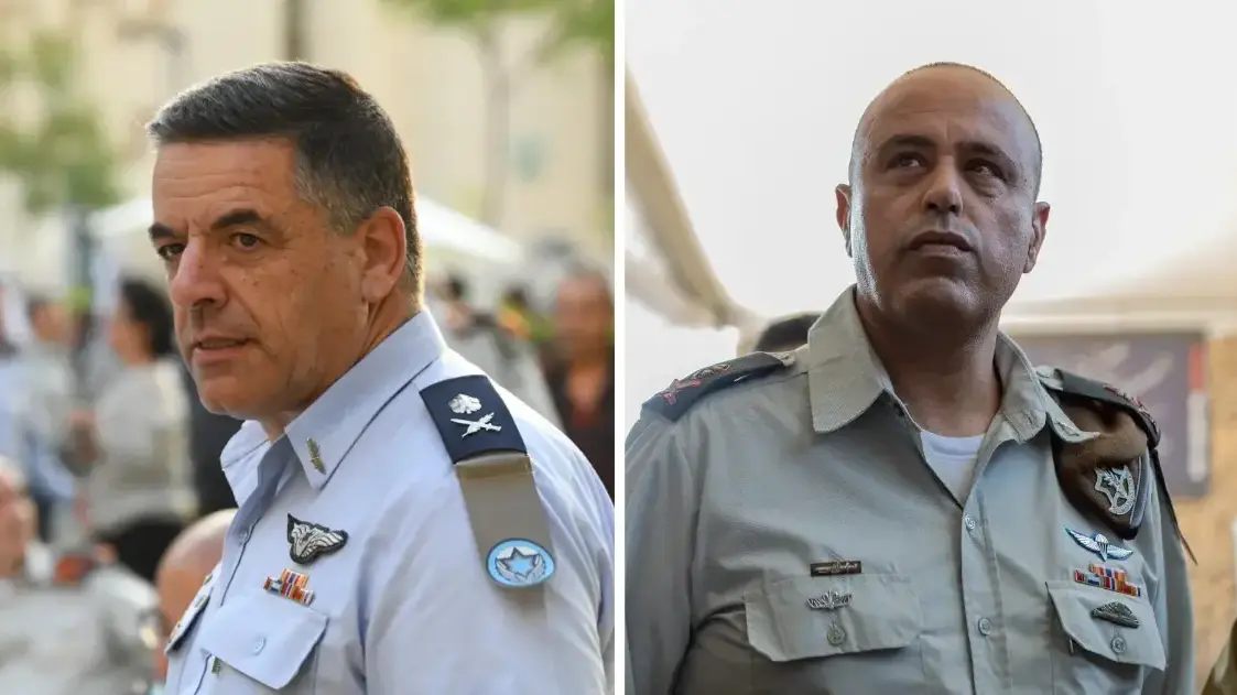 אלוף תמיר ידעי ואלוף עמיקם נורקין אלוף תמיר ידעי ואלוף עמיקם נורקין