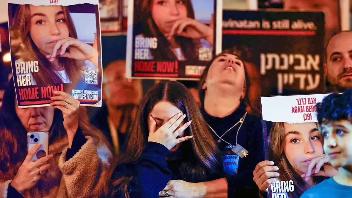 עצרת למען שחרור החטופים בתל אביב, 3 בפברואר 2024 עצרת למען שחרור החטופים בתל אביב, 3 בפברואר 2024