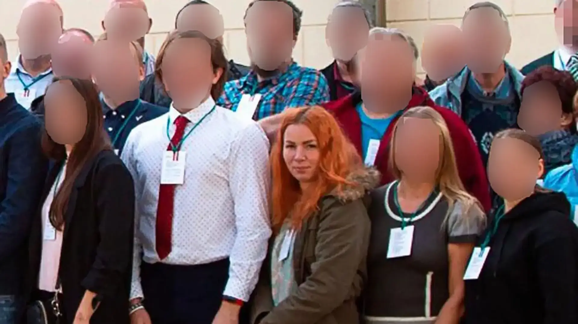 דריה אוסטפנקו מצולמת כאן ב-2020 בבלארוס, עובדת עבור תנועת האופוזיציה דריה אוסטפנקו מצולמת כאן ב-2020 בבלארוס, עובדת עבור תנועת האופוזיציה