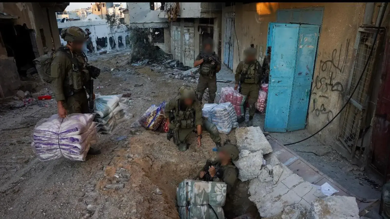 לוחמי סיירת גבעתי בעזה לוחמי סיירת גבעתי בעזה