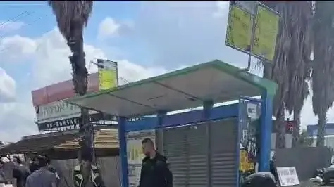 זירת הפיגוע בצומת מסמיה, 16 בפברואר 2024 זירת הפיגוע בצומת מסמיה, 16 בפברואר 2024