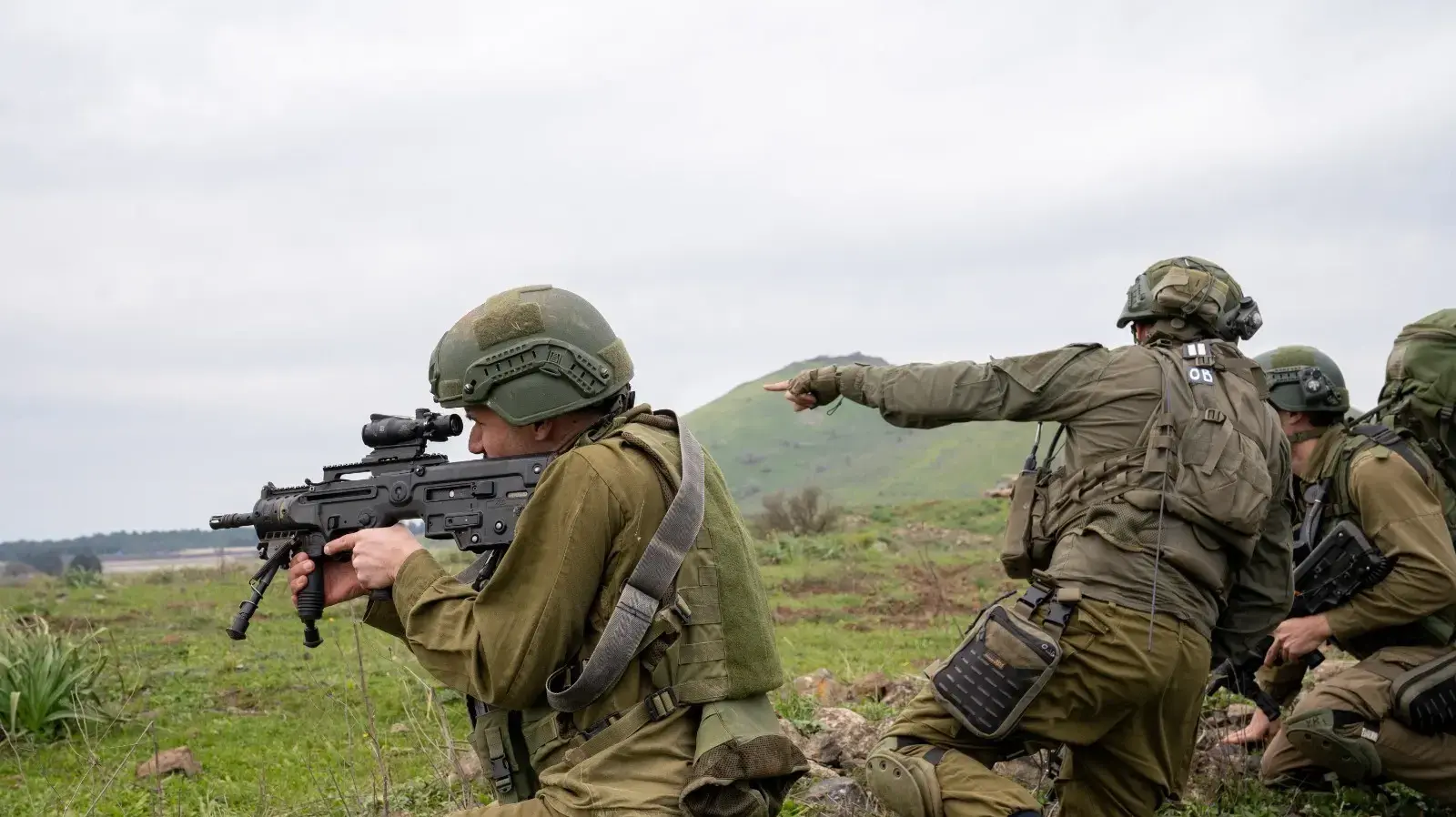 כוחות צה"ל בתרגול בגבול הצפון כוחות צה"ל בתרגול בגבול הצפון
