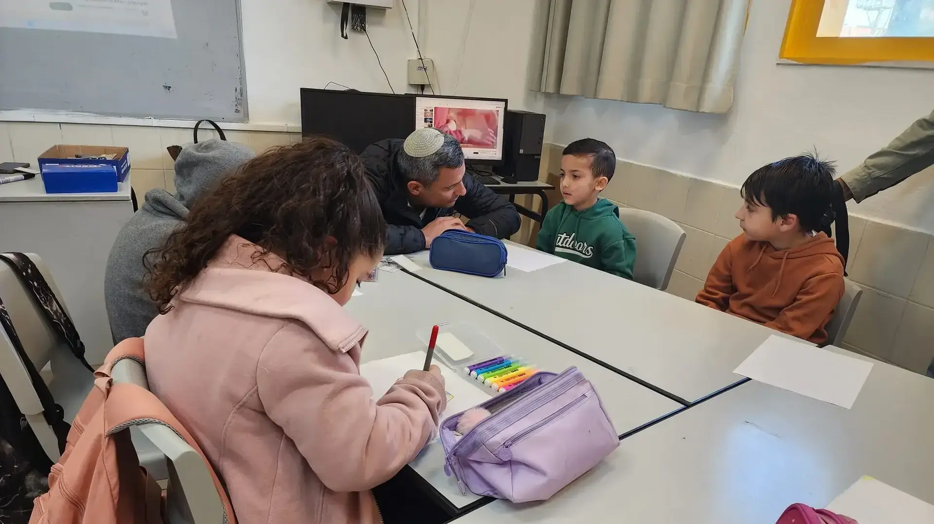 פתיחה מחודשת של מסגרות החינוך המצומצמות לילדי שדרות ששבו עם משפחותיהם, 18 בפברואר 2024 פתיחה מחודשת של מסגרות החינוך המצומצמות לילדי שדרות ששבו עם משפחותיהם, 18 בפברואר 2024