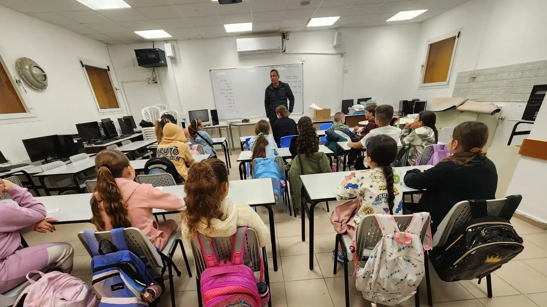 פתיחה מחודשת של מסגרות החינוך המצומצמות לילדי שדרות ששבו עם משפחותיהם, 18 בפברואר 2024 פתיחה מחודשת של מסגרות החינוך המצומצמות לילדי שדרות ששבו עם משפחותיהם, 18 בפברואר 2024