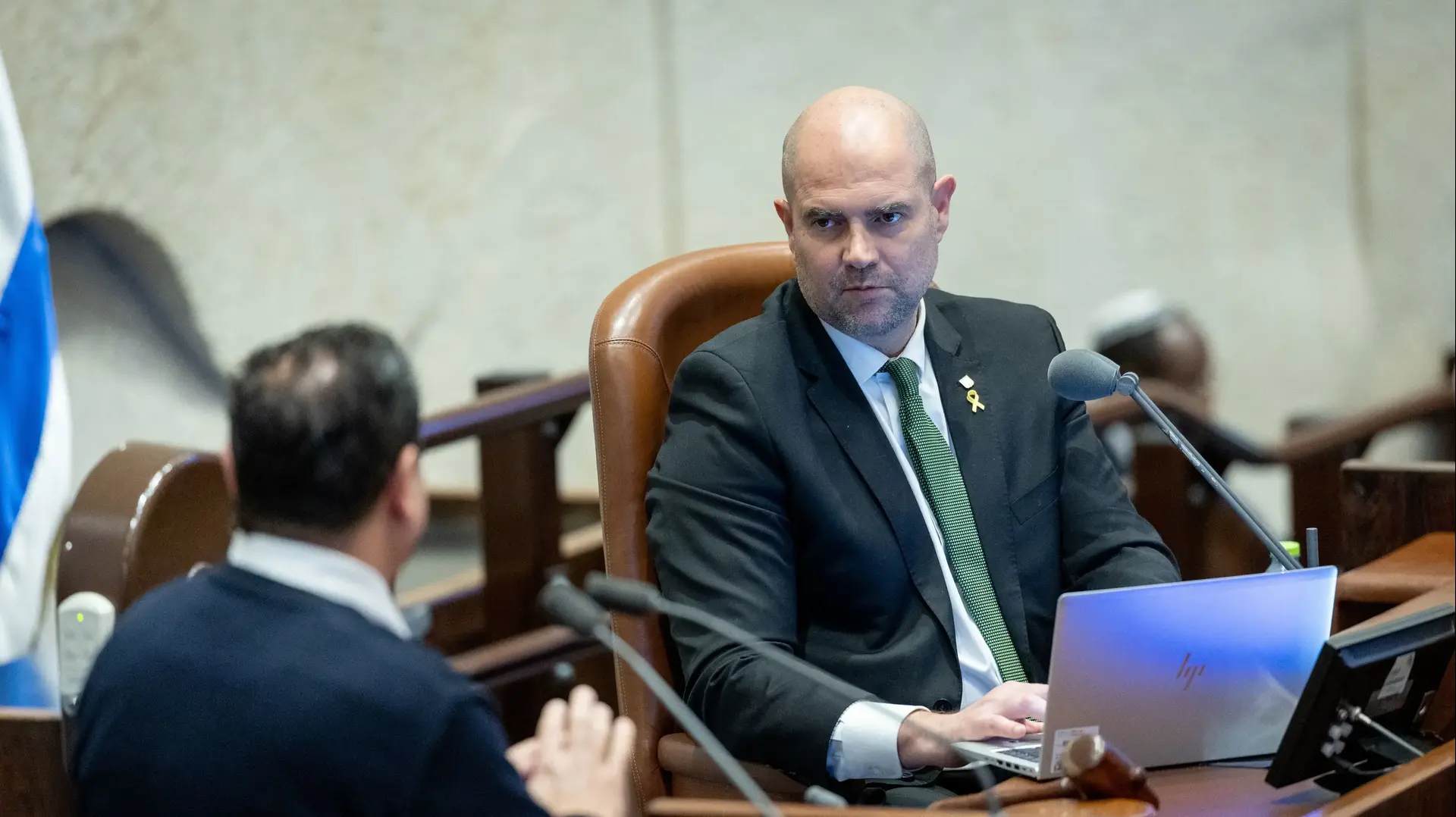 יו"ר הכנסת אמיר אוחנה במהלך הדיון להדחתו של חה"כ עופר כסיף , הכנסת, ירושלים. 10 בפברואר 2024 יו"ר הכנסת אמיר אוחנה במהלך הדיון להדחתו של חה"כ עופר כסיף , הכנסת, ירושלים. 10 בפברואר 2024