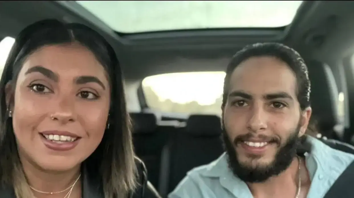 מתן צנגאוקר ובת זוגו אילנה ג'ריצ'בסקי מתן צנגאוקר ובת זוגו אילנה ג'ריצ'בסקי