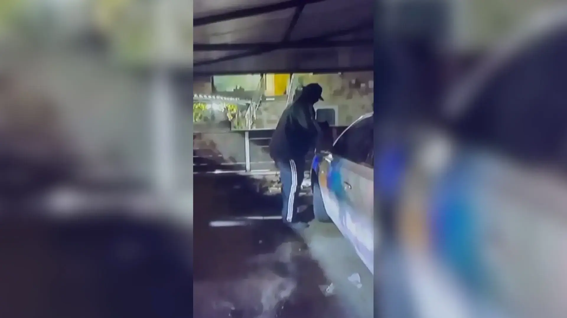 חשודים מתעדים את עצמם מציתים רכב בסכנין 23.02.24