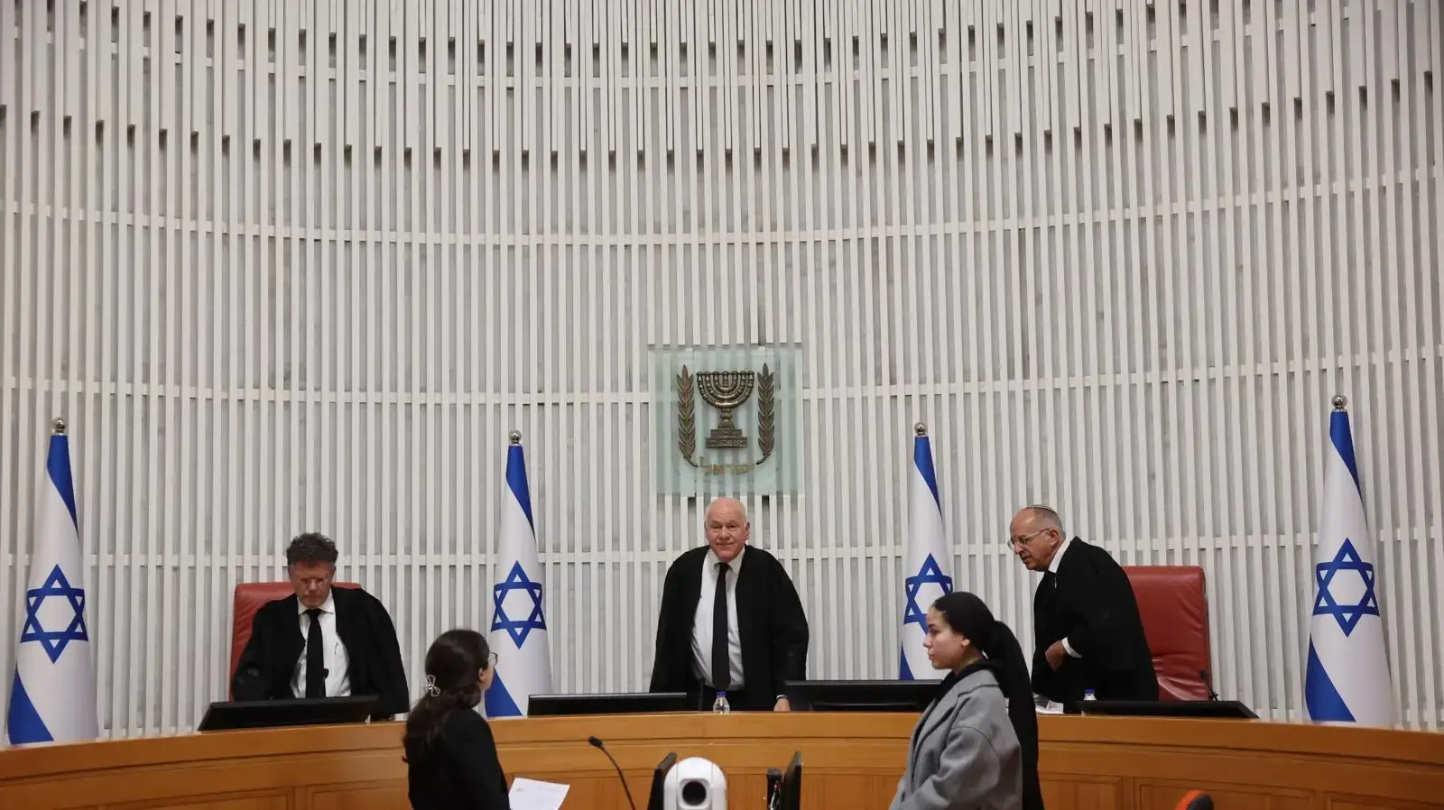 דיון בעתירות נגד הממשלה בנושא גיוס תלמידי ישיבות חרדים, ביהמ"ש העליון, 26 בפברואר 2024 דיון בעתירות נגד הממשלה בנושא גיוס תלמידי ישיבות חרדים, ביהמ"ש העליון, 26 בפברואר 2024