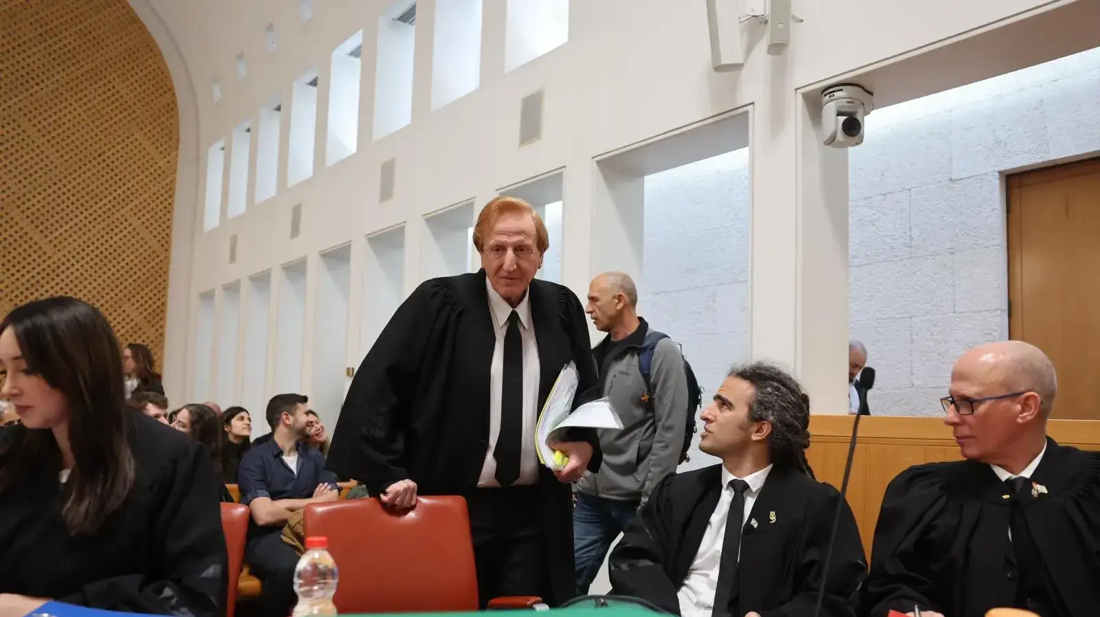 אליעד שרגא, תומר נאור,דיון בעתירות נגד הממשלה בנושא גיוס תלמידי ישיבות חרדים, ביהמ"ש העליון, 26 בפברואר 2024 אליעד שרגא, תומר נאור,דיון בעתירות נגד הממשלה בנושא גיוס תלמידי ישיבות חרדים, ביהמ"ש העליון, 26 בפברואר 2024