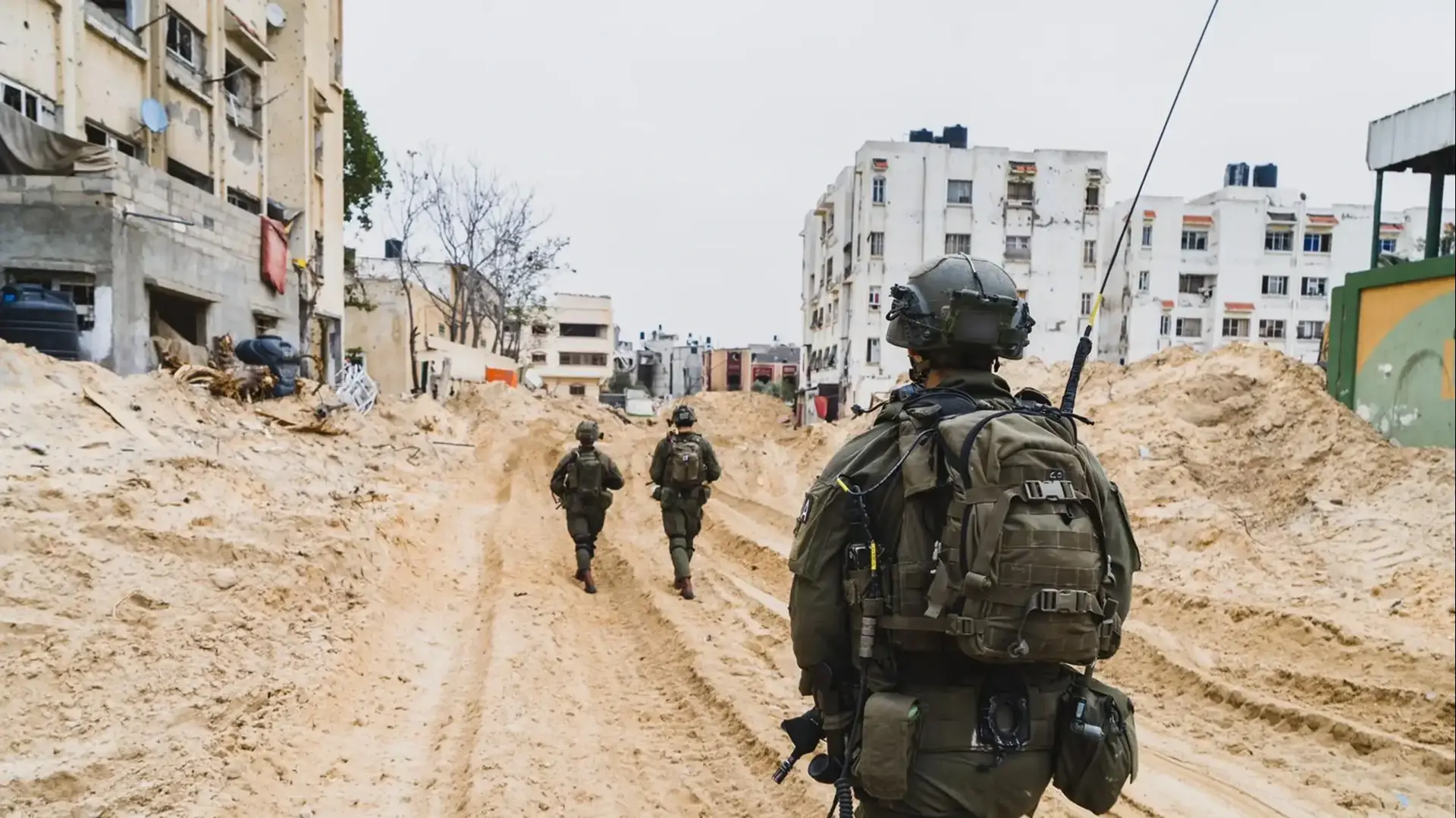 פעילות לוחמי הקומנדו בחאן יונס פעילות לוחמי הקומנדו בחאן יונס