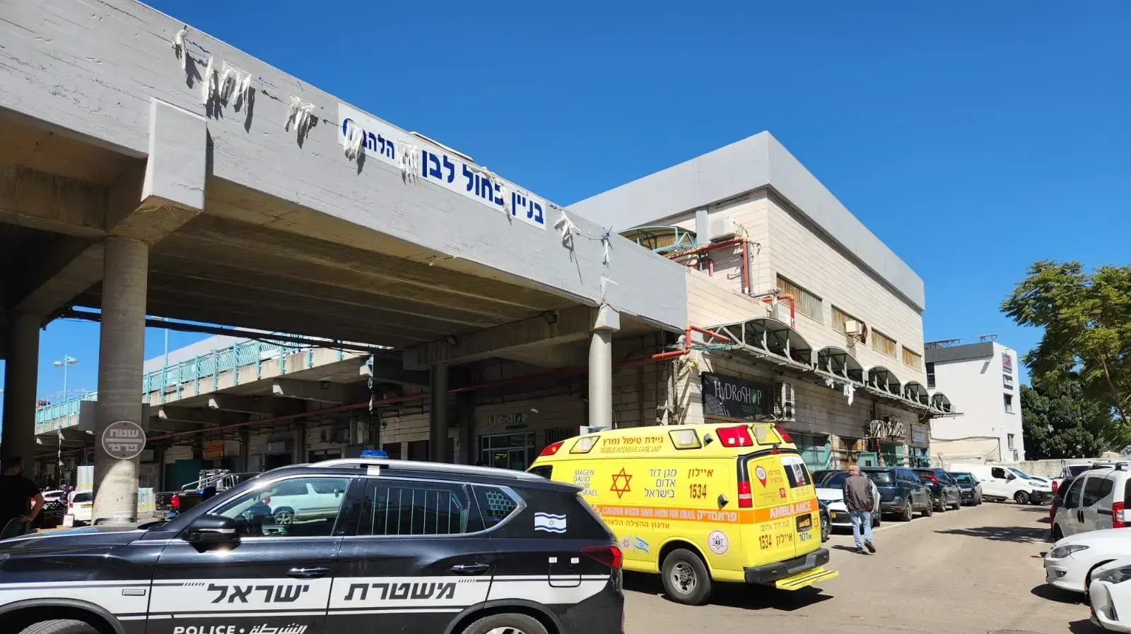 זירת ירי בגבר במוסך באיזור תעשייה חולון, 5 במרץ 2024