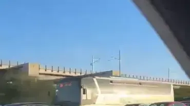 נהג אוטובוס נדקר בכביש 20, מצבו קל, 5 במרץ 2024