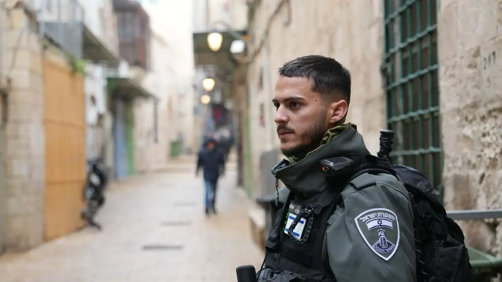 שוטר בעיר העתיקה ירושלים, הערכות לחודש רמדאן שוטר בעיר העתיקה ירושלים, הערכות לחודש רמדאן