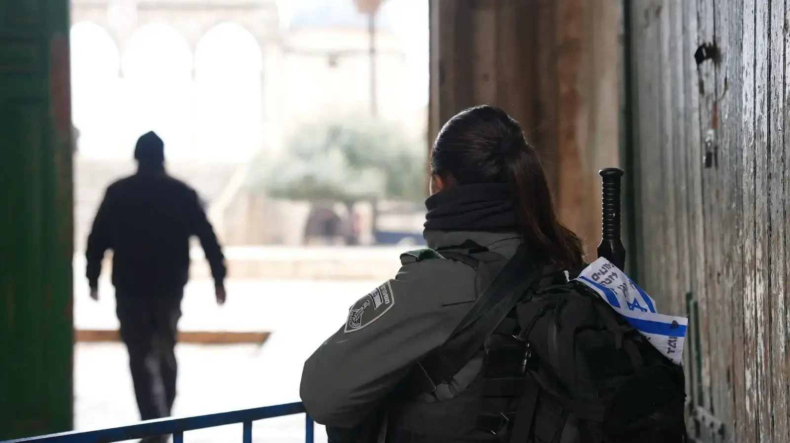 שוטרת בעיר העתיקה ירושלים, הערכות לחודש רמדאן שוטרת בעיר העתיקה ירושלים, הערכות לחודש רמדאן