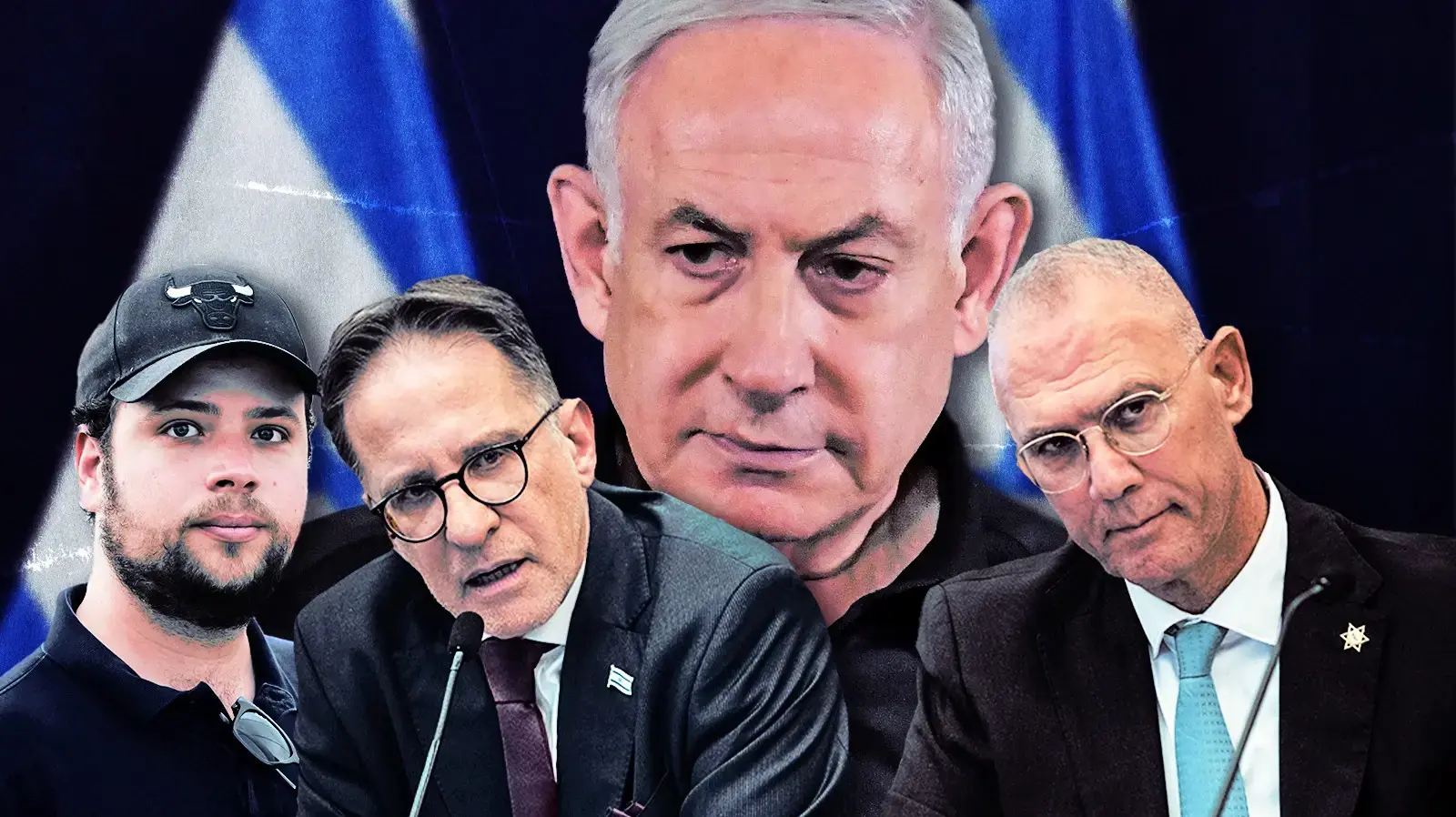 ראש הממשלה בנימין נתניהו, יוסי שלי, צחי ברוורמן, טופז לוק