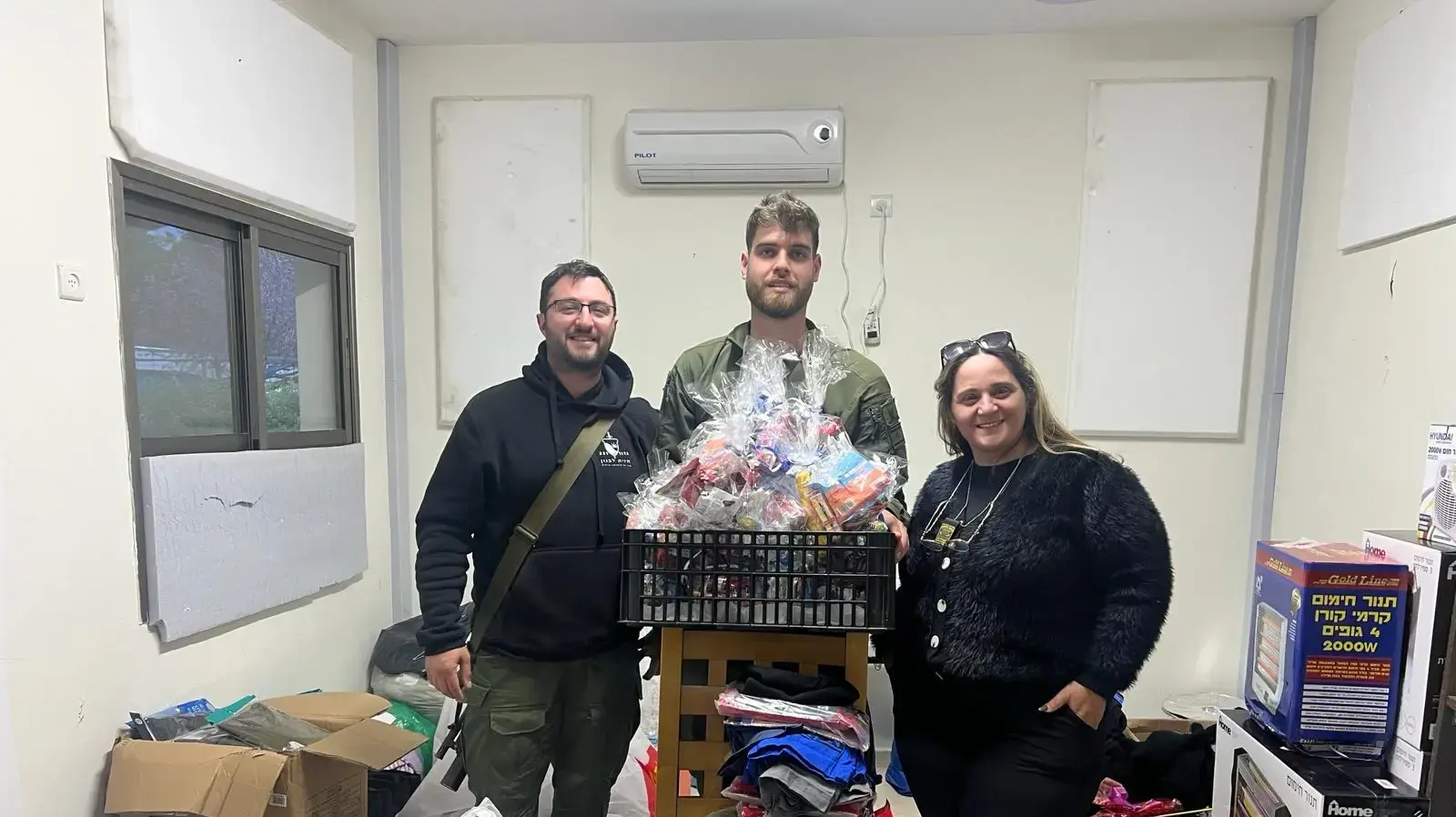 כרמלין אשקר פסוטה, הקימה חמ"ל לציוד עבור חיילים בגבול הצפון כרמלין אשקר פסוטה, הקימה חמ"ל לציוד עבור חיילים בגבול הצפון