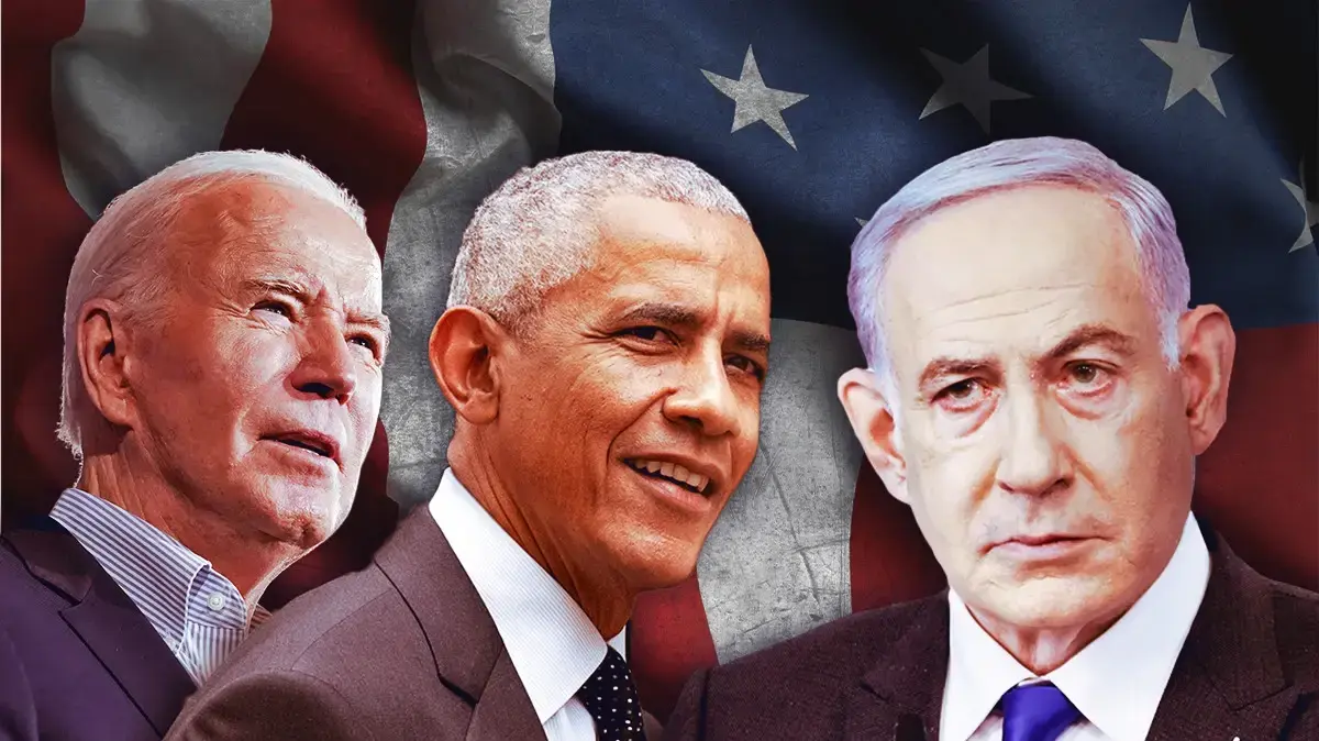 ג'ו ביידן, ברק אובמה, בינימין נתניהו ג'ו ביידן, ברק אובמה, בינימין נתניהו