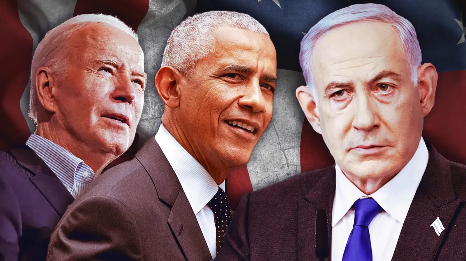 ג'ו ביידן, ברק אובמה, בינימין נתניהו ג'ו ביידן, ברק אובמה, בינימין נתניהו