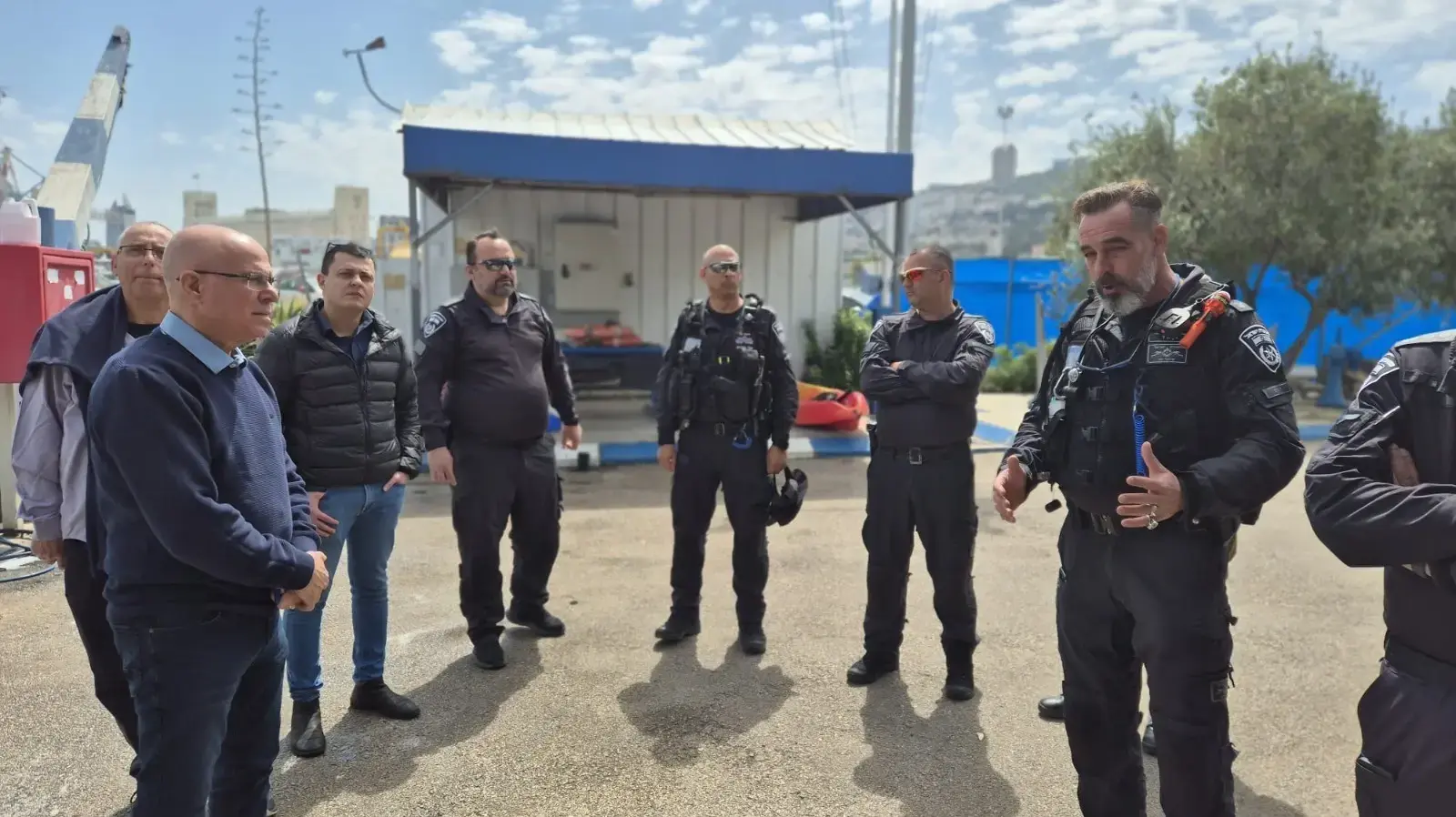 ביקור הוועדה לביטחון לאומי במערך השיטור הימי, 21 במרץ 2024 ביקור הוועדה לביטחון לאומי במערך השיטור הימי, 21 במרץ 2024
