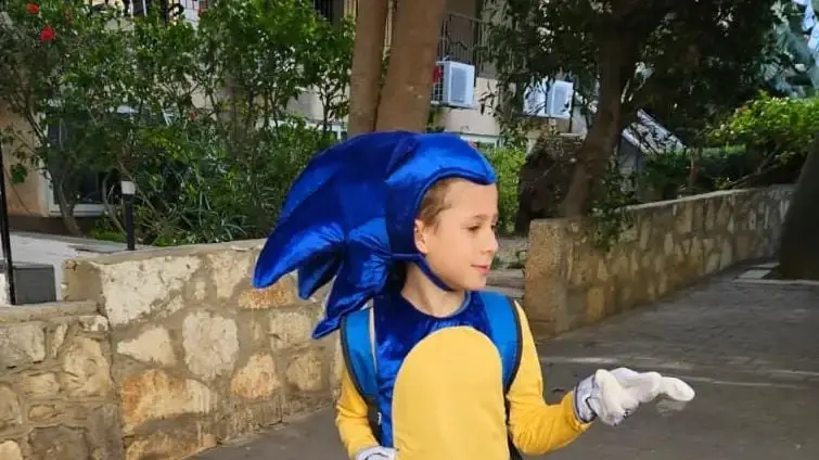 סיני זילברשטיין התחפש לסוניק, ת"א סיני זילברשטיין התחפש לסוניק, ת"א