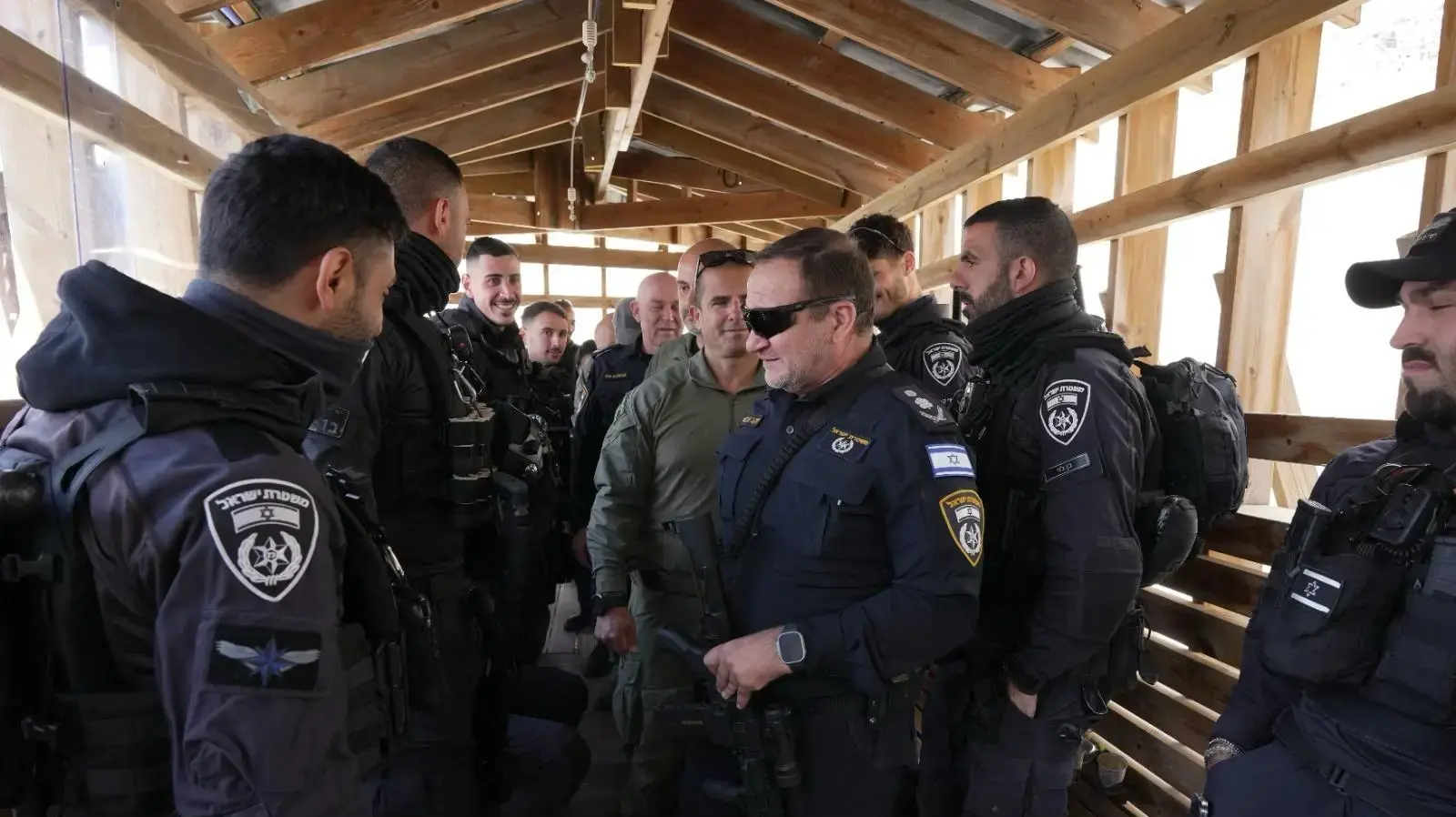 המפכ"ל קובי שבתאי בסיור בעיר העתיקה בירושלים ביום השני של הרמדאן, 22 במרץ 2024