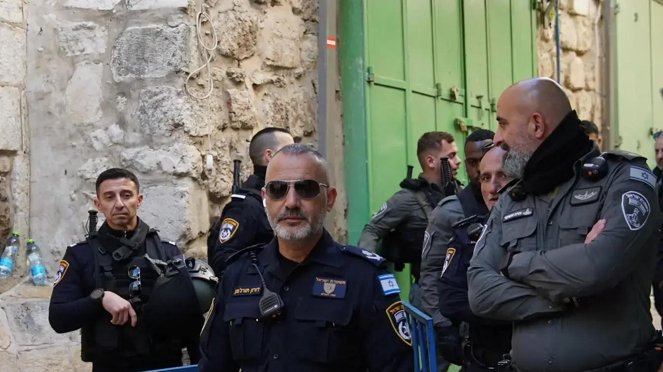 מפקד מחוז ירושלים, ניצב דורון תורג'מן, בסיור בעיר העתיקה בירושלים ביום שישי השני של הרמדאן, 22 במרץ 2024 מפקד מחוז ירושלים, ניצב דורון תורג'מן, בסיור בעיר העתיקה בירושלים ביום שישי השני של הרמדאן, 22 במרץ 2024