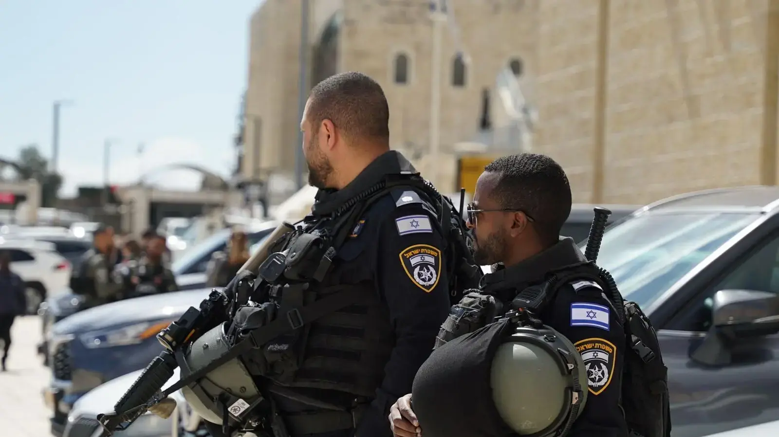 היערכות שוטרי מחוז ירושלים לתפילות יום שישי השני של הרמדאן, 22 במרץ 2024 היערכות שוטרי מחוז ירושלים לתפילות יום שישי השני של הרמדאן, 22 במרץ 2024