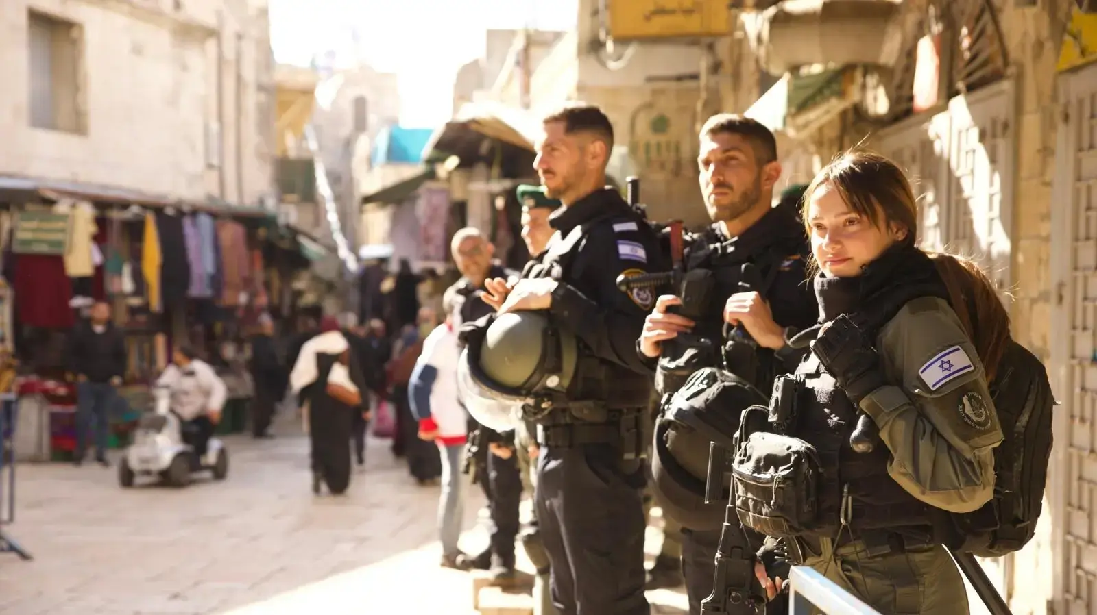 היערכות שוטרי מחוז ירושלים לתפילות יום שישי השני של הרמדאן, 22 במרץ 2024 היערכות שוטרי מחוז ירושלים לתפילות יום שישי השני של הרמדאן, 22 במרץ 2024