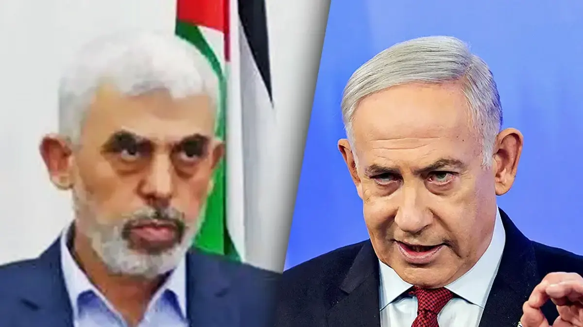ראש הממשלה בנימין נתניהו, יחיא סינוואר ראש הממשלה בנימין נתניהו, יחיא סינוואר