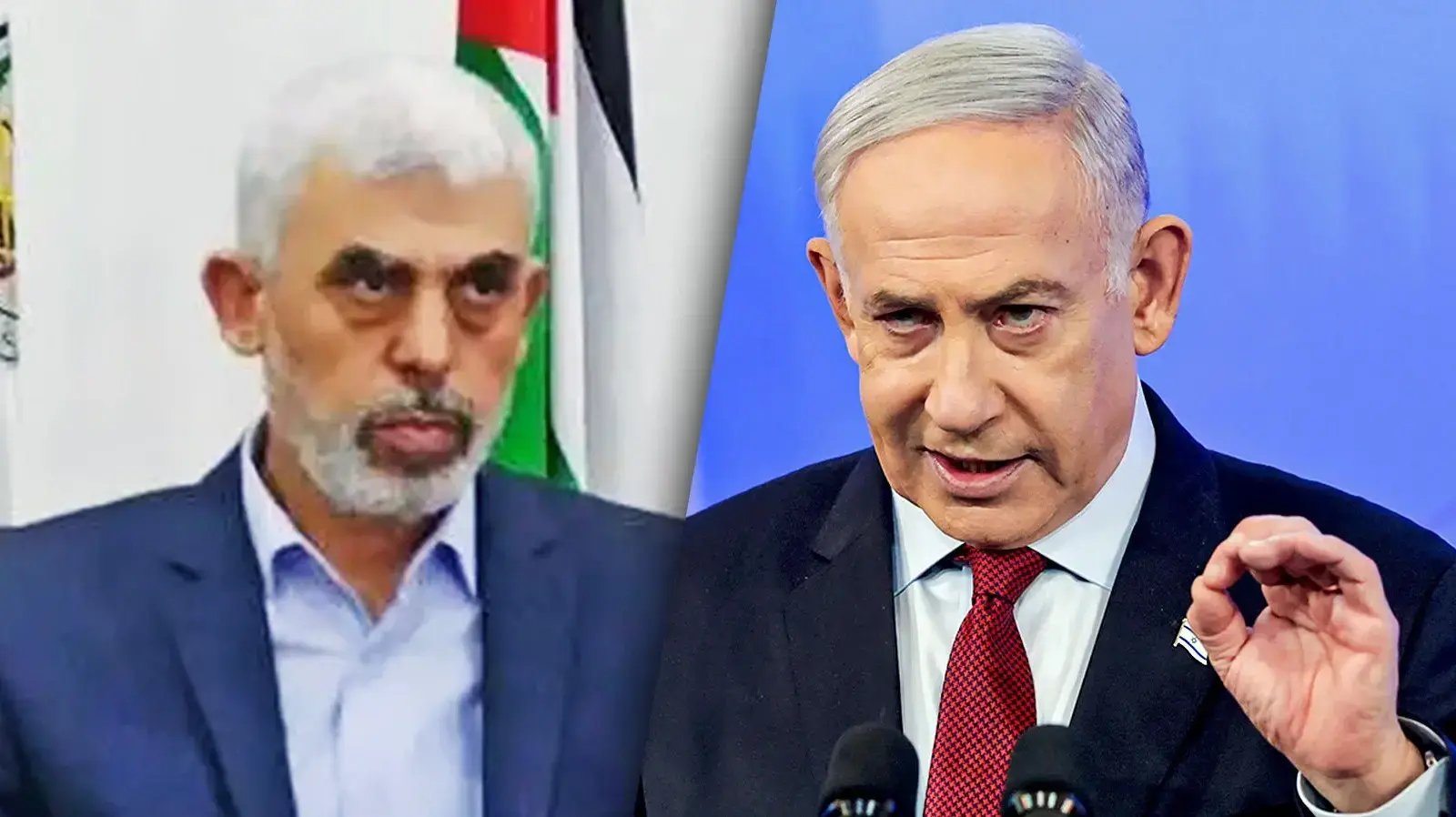 ראש הממשלה בנימין נתניהו, יחיא סינוואר ראש הממשלה בנימין נתניהו, יחיא סינוואר