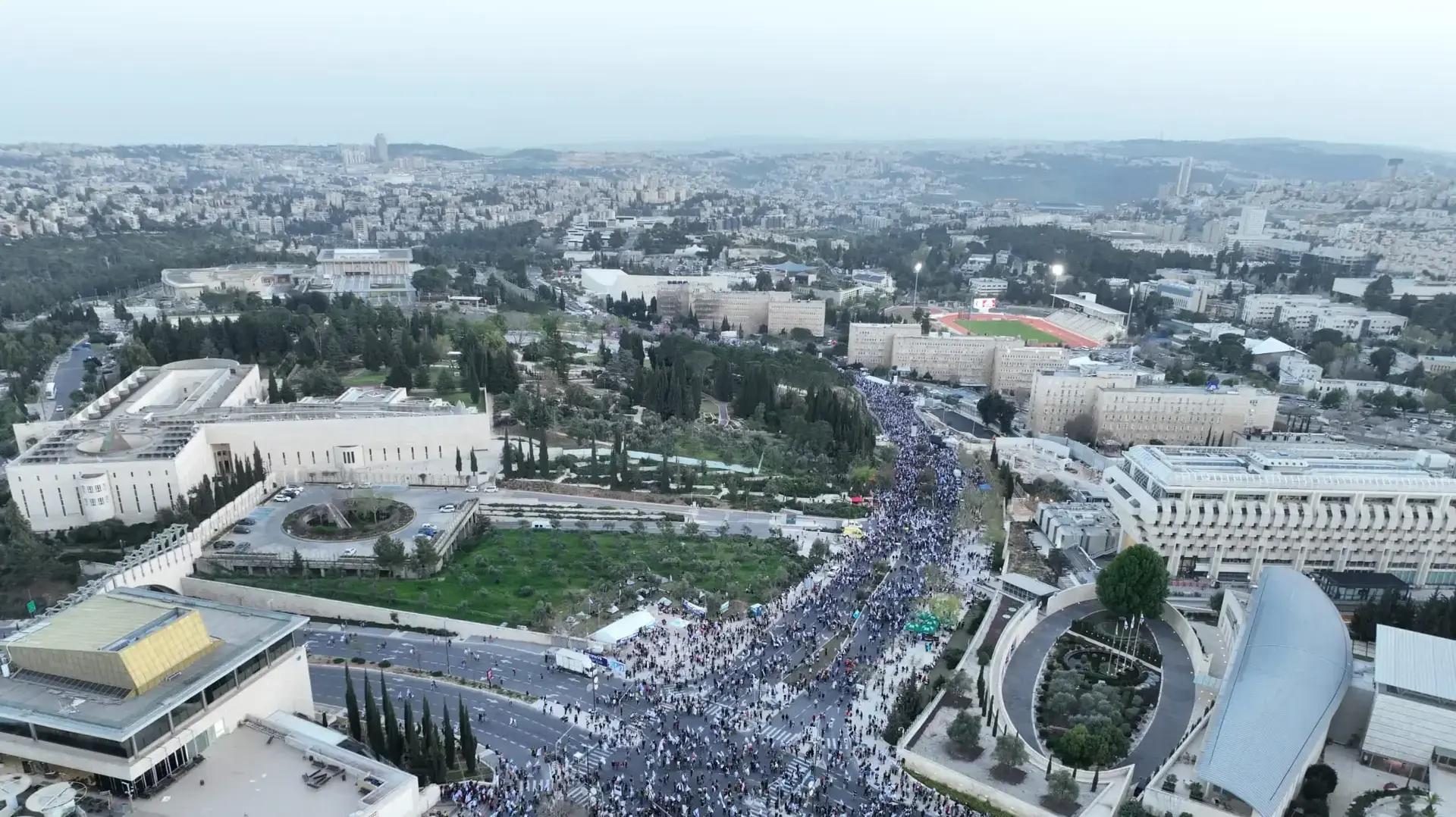 הפגנות בירושלים, רחוב קפלן, 31 במרץ 2024 הפגנות בירושלים, רחוב קפלן, 31 במרץ 2024